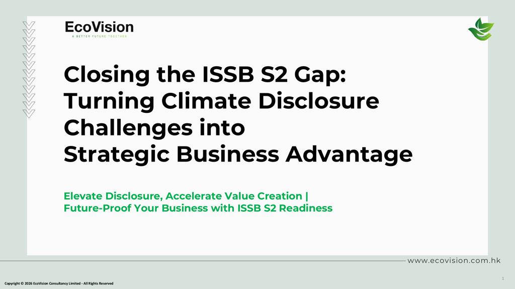 ISSB S2 Gap Assessment